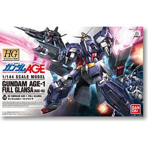 BANDAI 5057390 1/144 HG版AGE#35 AGE-1G全備光輝型 AGE-1 FULL GLANSA
