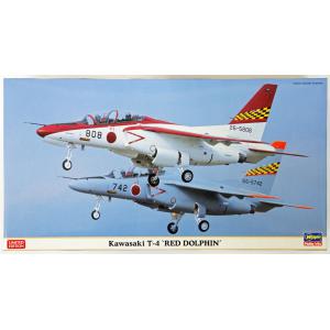 HASEGAWA 07380 1/48 日本.航空自衛隊 川崎公司 T-4教練機/RED DOLPHIN式樣/限量生產