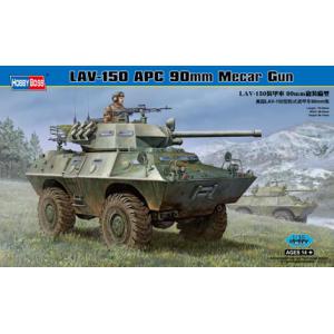 HOBBY BOSS 82421 1/35 美國.陸軍 LAV-150帶90mm砲輪型裝甲車