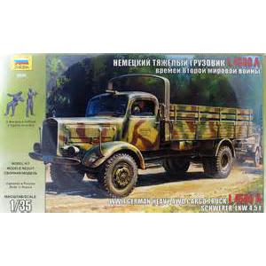 ZVEZDA 3596 1/35 二戰德國.陸軍 L-4500A軍用卡車@@