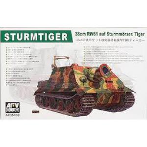 AFV CLUB 35103 1/35 WW II德國.陸軍 STRUMTIGER'突擊虎'自行火炮