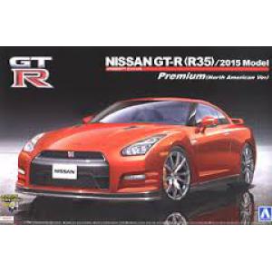 AOSHIMA 011331 1/24 日產汽車 GT-R(R-35)跑車/2015年.北美式樣