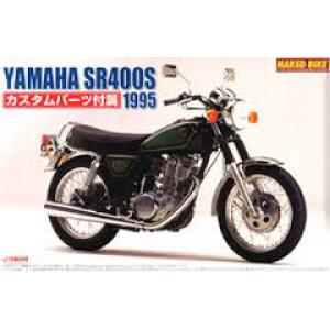 AOSHIMA 001653 1/12 山葉機車 SR-400S摩托車/1995年分