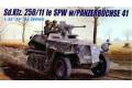 DRAGON 6132 1/35 二戰德國.陸軍 Sd.Kfz.250/11 偵蒐半履帶車@@