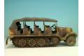 TRUMPETER 05530 1/35 WW II德國.陸軍 Sd.Kfz.6五噸半履带人員输送車