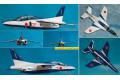 HASEGAWA 02125 1/72 日本.航空自衛隊 川崎公司T-4藍色衝擊戰鬥教練機/2014年式樣/2入/限量生產