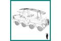 AFV CLUB 35232 1/35 WW II德國.陸軍 Sd.KFZ.232早期生產型八輪裝甲車