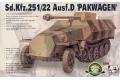 AFV CLUB 35083 1/35 WW II德國.陸軍 Sd.Kfz.251/22.D火力支援半履帶車