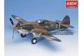 ACADEMY 12280 1/48  WW II美國.陸軍 P-40C'戰斧'戰鬥機/來華助戰飛虎隊塗裝式樣