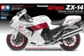 TAMIYA 14112- 1/12 川崎公司 ZX-14'忍者/NINJA'重型摩托車