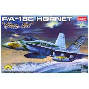 ACADEMY 12104 1/32 美國.海軍 F/A-18C'大黃蜂'戰鬥機/CHIPPY HO鷹頭塗裝式樣