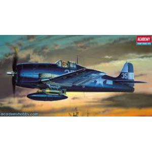 ACADEMY 12481 1/72 WW II美國.海軍 F6F-3/5'地獄貓'戰鬥機