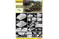 DRAGON 6698 1/35 WW II美國.陸軍 M4A3(75)W'謝爾曼'帶75mm砲坦克/歐洲戰區式樣
