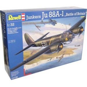 REVELL 04728 1/32 WW II德國.空軍 容克斯公司JU88A-1/A-5轟炸機/不列顛戰役塗裝式樣