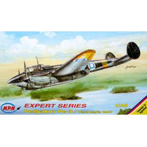 MPM 48046 1/48 二戰蘇聯.空軍 波里卡波夫PE-3/PE-2 1941年戰鬥機@@