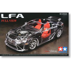 TAMIYA 24325 1/24 凌志汽車 LFA轎跑車(透明的車殼)