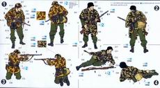 DRAGON 6243 1/35 WW II德國.陸軍 1944年'諾曼地'戰役'武裝親衛隊1師/KAMPFGRUPPE'師戰鬥狀人物組