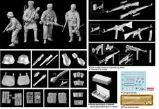 DRAGON 6307 1/35 WW II德.軍 '骷髏/totenkopf'師步兵人物組