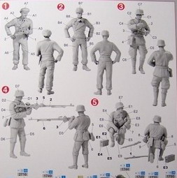 DRAGON 6347 1/35 WW II德國.陸軍1940年西部戰線法國閃擊戰人物