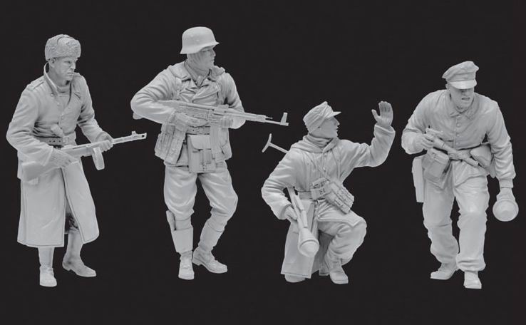 DRAGON 6455 1/35 WW II德軍Gren師步兵人形組