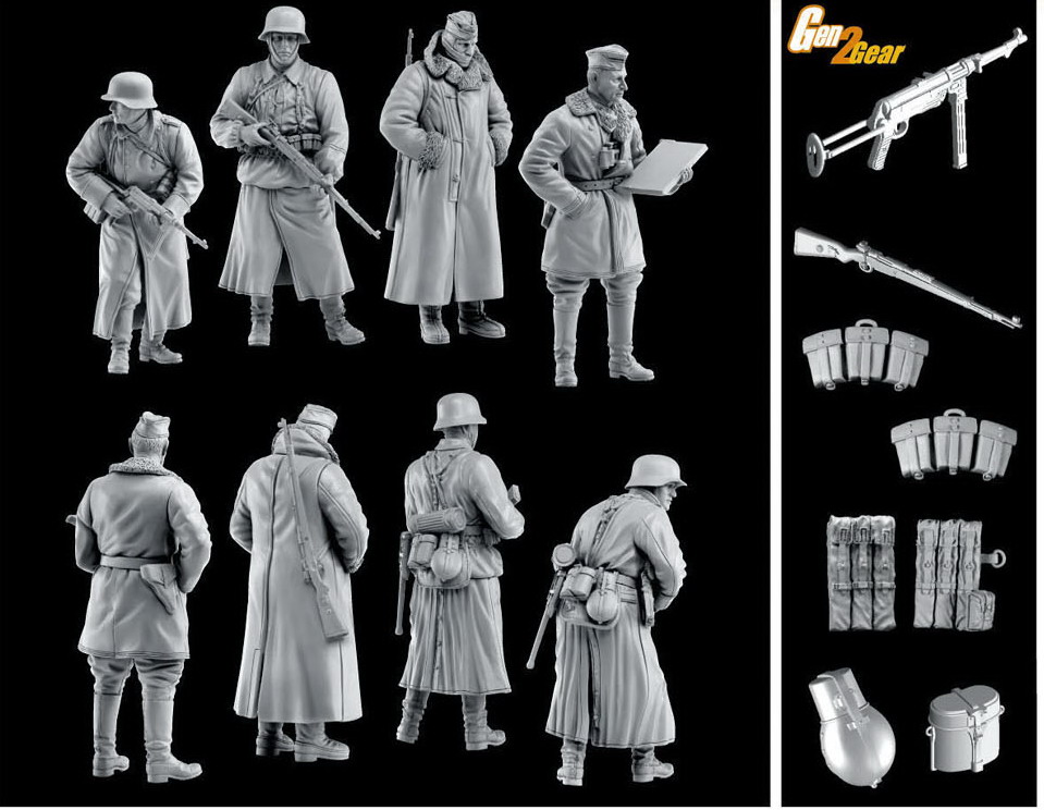 DRAGON 6735 1/35 WW II德國.陸軍 1941年'颱風行動'人物