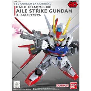 BANDAI 196728 SDEX-02 SD鋼彈--GAT-X105+AQM/E-X01 翔翼型攻擊鋼彈 Aile Strike Gundam