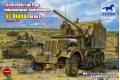 BRONCO CB-35038 1/35 WW II德國.陸軍 Sd.Kfz.6 7.62cm FLAK-36(r)'黛安娜'5噸半履帶反坦克自走砲車