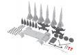 EDUARD 648045 1/48 蘇聯.空軍 RS-2US / AA-1'鹼' 空對空飛彈&拖車@@
