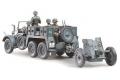 TAMIYA 35259 1/35 WWII德國陸軍 Kfz.69 一噸拖車帶Pak-35/36反坦克炮組