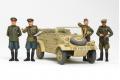 TAMIYA 25153 1/35  WW II蘇聯陸軍 前線視察指揮官與參謀人物車輛組/限量生產