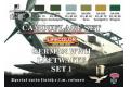 LIFECOLOR CS-06 迷彩系列--WW II德國.空軍 飛機用色SET.1迷彩色套漆組