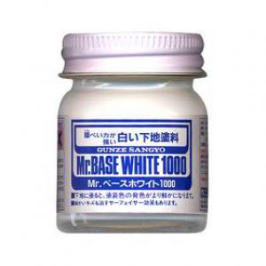 GUNZE SF-283  #1000 白色液態補土 MR.BASE WHITE 1000