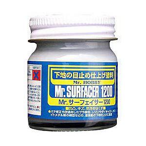 GUNZE SF-286  #1200 灰色液態補土 MR.SURFACER 1200