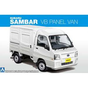 AOSHIMA 007389 1/24 速霸陸汽車 SAMBAR VB PANEL VAN貨車