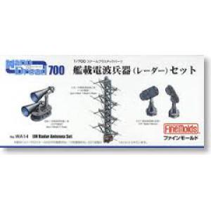 FINE MOLDS WA-14 1/700 FINE MOLDS WA-12 1/700 WW II日本.帝國海軍 適用船載雷達組