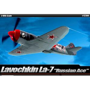 ACADEMY 12304 1/48  WW II蘇聯.空軍 '拉沃契金'LA-7戰鬥機/蘇聯空戰王牌式樣