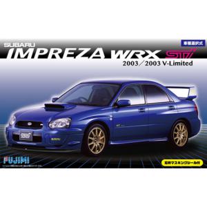 FUJIMI 039404-ID-103 1/24 速霸陸汽車 IMPREZA WRX STI 2003/2003 V-LIMIT轎跑車