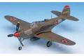 ACADEMY 2223 1/72 WW II蘇聯.空軍 P-39N/Q戰鬥機/空戰王牌塗裝式樣