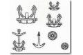 FINE MOLDS WA-12 1/700 WW II日本.帝國海軍 適用船錨&菊花紋章