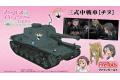 FINEMOLDS 41107 1/35 二戰日本帝國陸軍 '三式'中型坦克/坦克與少女劇場版 @@