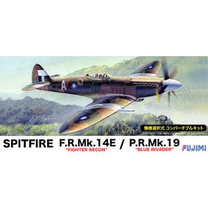 FUJIMI 722733-F-60 1/72 WW II英國.空軍 '噴火'F.R.MK.14E/F.R.MK.19戰鬥機