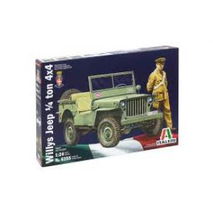 ITALERI 6355 1/35 WW II美國.陸軍 1/4 噸4X4'威力'吉普車