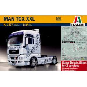 ITALERI 3877 1/24 MAN汽車 TGX XXL拖車頭