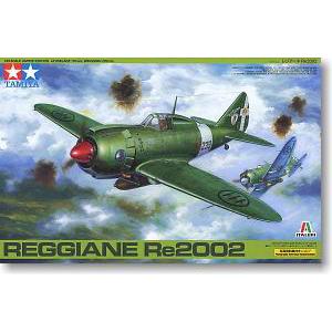 TAMIYA 89787 1/48 WW II德國.空軍 RE2002'白羊座/REGGIANE'攻擊機/限定生產