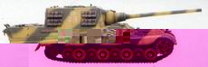 DRAGON 7250 1/72 WW II德國.陸軍 Sd.Kfz.186'獵虎'保時捷生產型坦克殲擊車