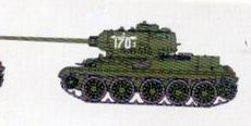 DRAGON 7269 1/72 WW II蘇聯.陸軍  T-34/85/1944年坦克