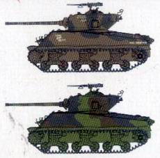 DRAGON 7271 1/72 WW II美國.陸軍 M4A3(76)W'謝爾曼'坦克