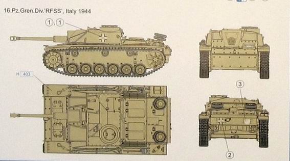 DRAGON 7283 1/72 WW II德國.陸軍Stug.III Ausf.G三號G早期生產型突擊砲