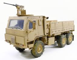 TRUMPETER 01008 1/35 美國.陸軍 M1083戰術卡車(裝甲駕駛室)