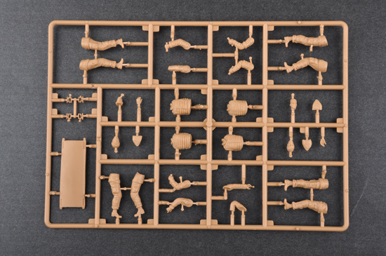 TRUMPETER 00430 1/35 現代美國.陸軍 擔架救護人物組